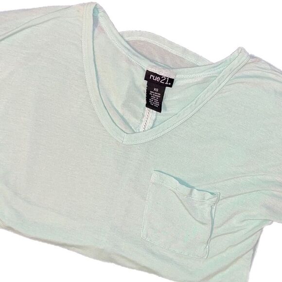Rue21 Boho Mint Relaxed Tee NWOT - Picture 6 of 8